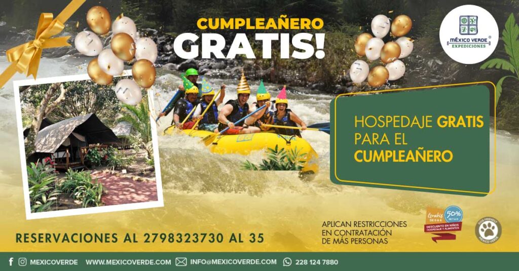 Cumpleañero gratis | Promociones México Verde