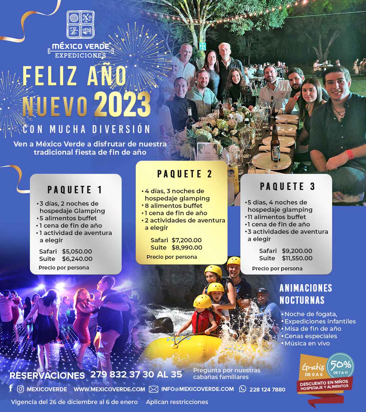 ¡Feliz año nuevo 2023! - Expediciones México Verde