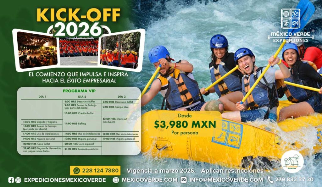 Kick Off Empresarial 2026 | Expediciones México Verde
