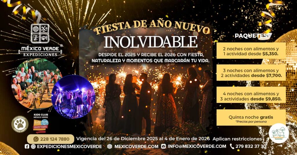 ¡Fiesta de Año Nuevo Inolvidable! | Promociones México Verde